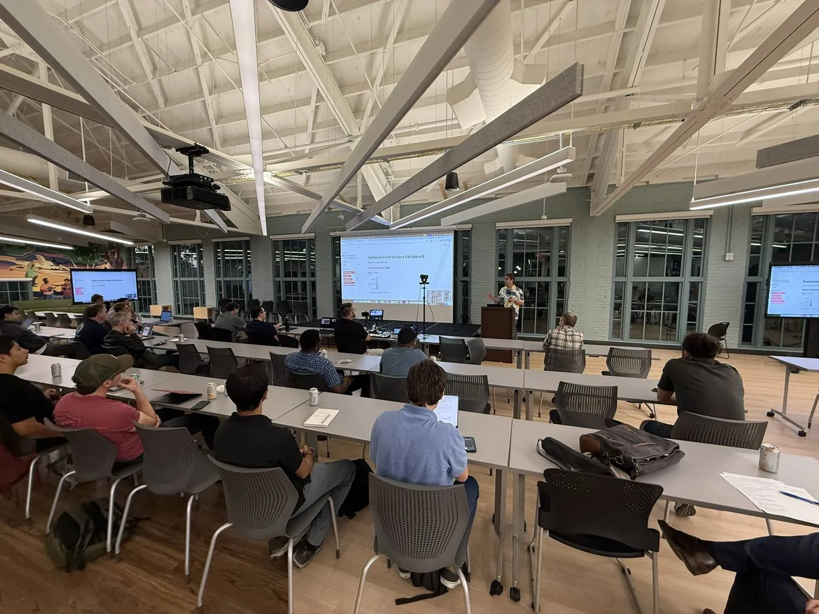 A full room at ACC Rio Grande during an AIMUG talk, Sep 10, 2025